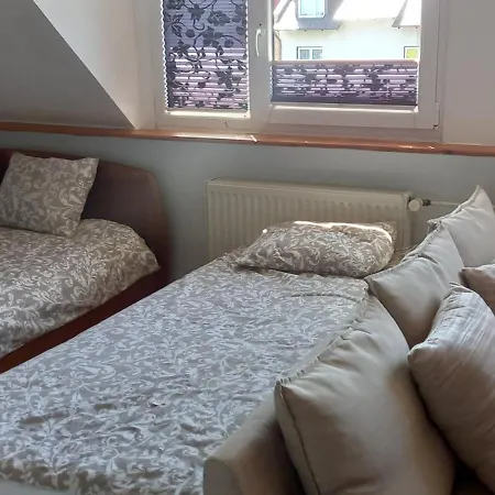 ホームステイ Domek Pod Sosnami Pokoje 2-3 Osobowe ミエルノ