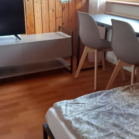 ホームステイ Domek Pod Sosnami Pokoje 2-3 Osobowe ミエルノ